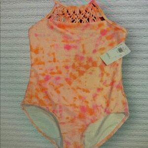 Kids Swim Cover-Up with Crochet Detail